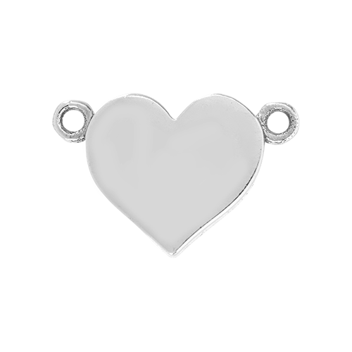 14k White Gold Emoji Charm