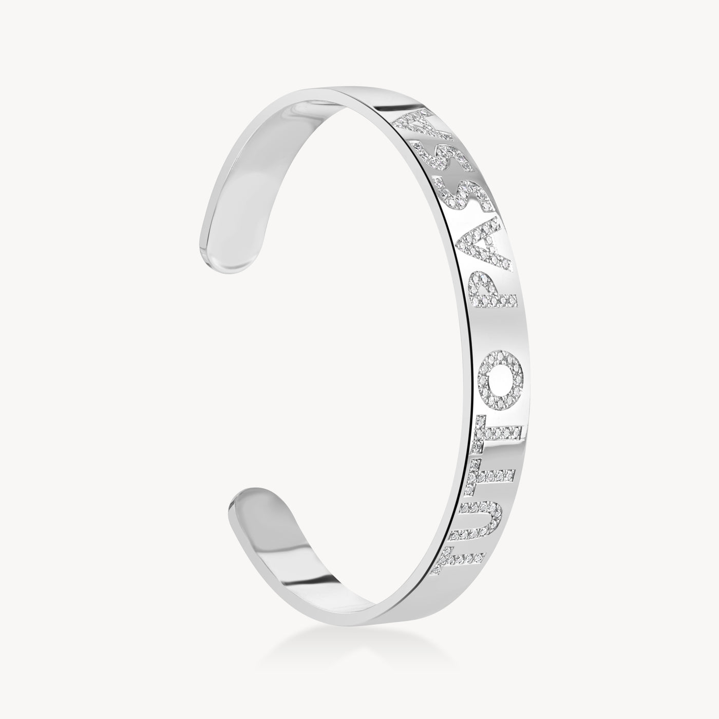 Diamond 'Tutto Passa' Bangle Bracelet