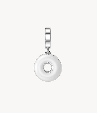 Multi-Glazed Dangly Donut Pendant