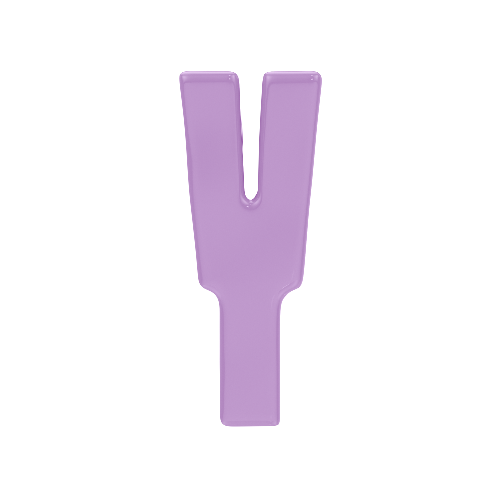 Letter Y Resin Charm