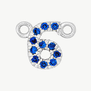 White Gold, Blue Sapphire Number - Roxanne First