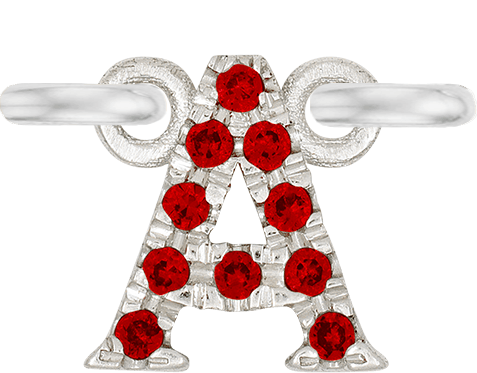 White Gold, Ruby Letter - Roxanne First