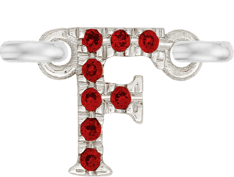 White Gold, Ruby Letter - Roxanne First