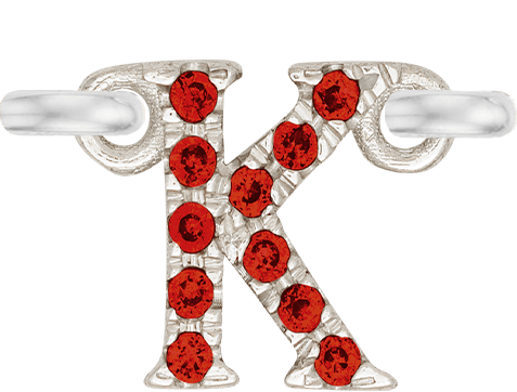 White Gold, Ruby Letter - Roxanne First