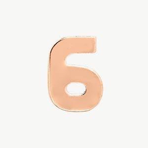 Rose Gold, Number Bead - Roxanne First