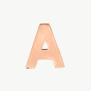 Rose Gold, Letter Bead - Roxanne First