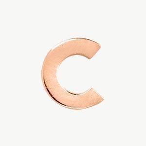 Rose Gold, Letter Bead - Roxanne First