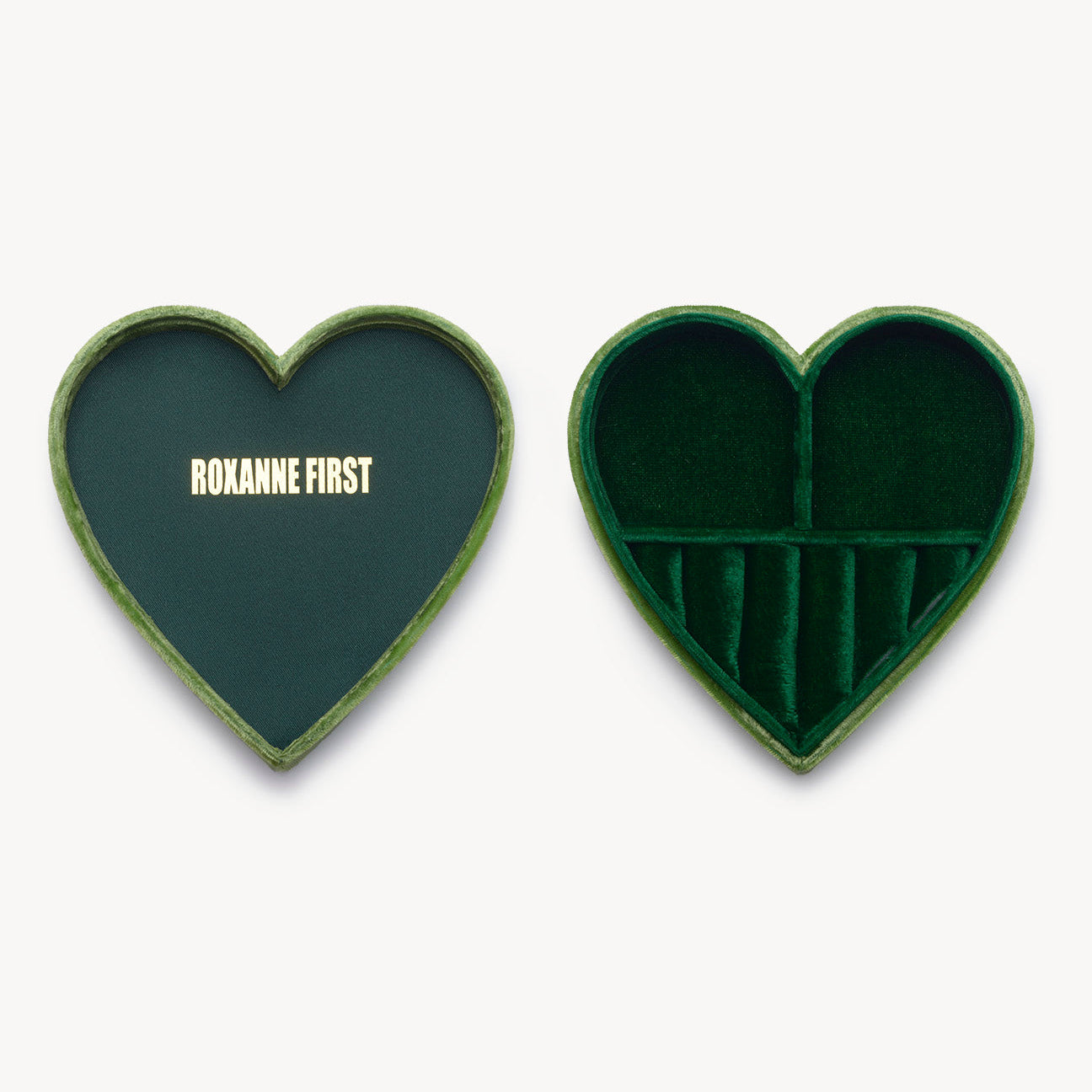 Green Heart Jewellery Box