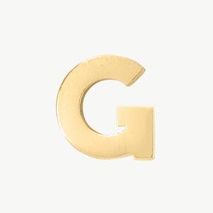 Yellow Gold, Letter Bead - Roxanne First