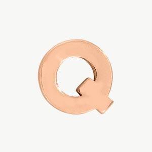 Rose Gold, Letter Bead - Roxanne First