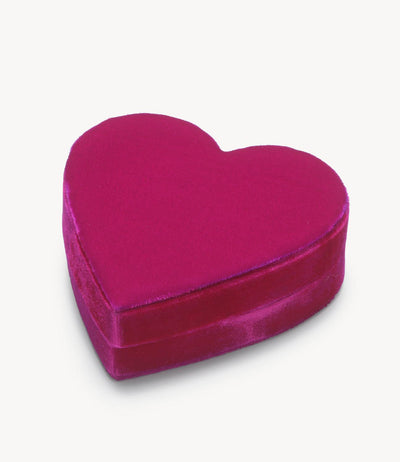 Fancy Fuchsia, Heart Jewellery Box - Roxanne First