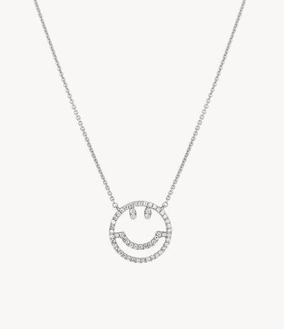 Have a Nice Day Diamond Necklace - Roxanne First