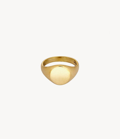 Dylan's Oval Signet Ring - Roxanne First