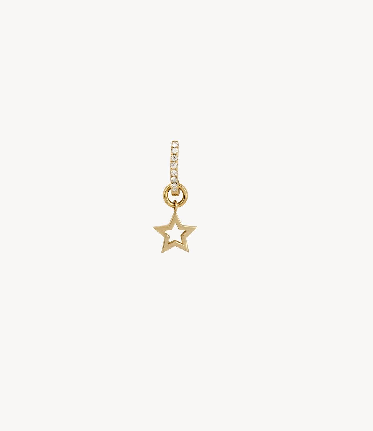 Mini Gold Star Dangly - Roxanne First