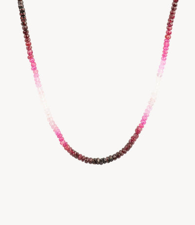 Graduated Ruby Necklace - Roxanne First