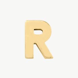 Yellow Gold, Letter Bead - Roxanne First