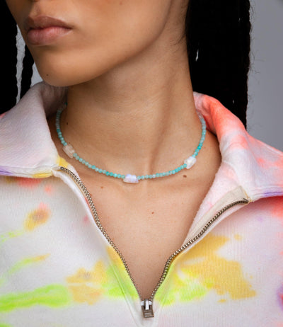 The Blue Sky Thinking Necklace - Roxanne First
