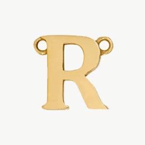 Yellow Gold, Letter - Roxanne First