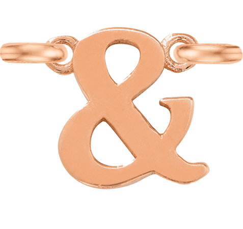 Rose Gold, Letter - Roxanne First