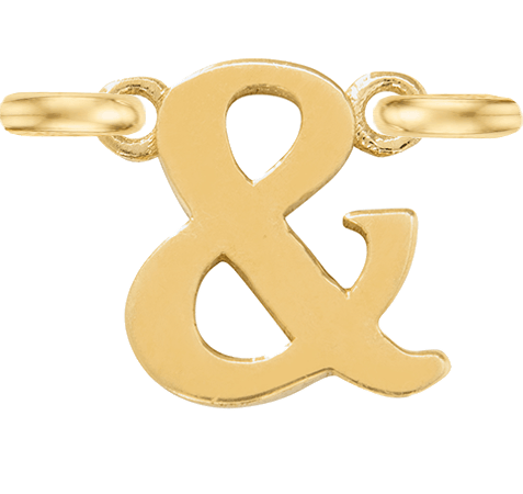 Yellow Gold, Letter - Roxanne First